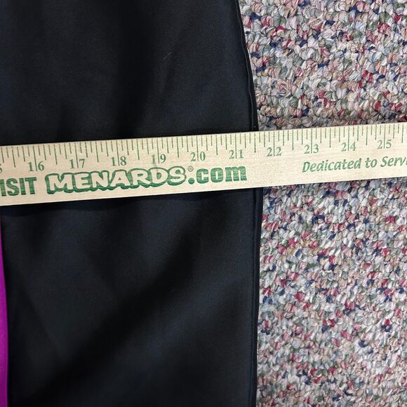 Badgley Mischka Black Strapless Orchid Pink Ribbon Detail Long Column Dress 14 - Picture 14 of 15